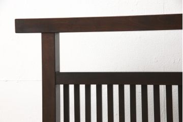 中古　美品　松本民芸家具　洗練された上品な佇まいが魅力のC型衝立(つい立て、パーテーション)(定価約14万円)(R-058531)