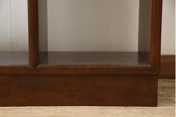 中古　美品　特注品　松本民芸家具　重ねたり並べたり、アイディア次第で使い方色々できるマス目棚(オープンラック、シェルフ、収納棚、飾り棚)(R-058532)