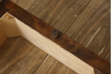 中古　美品　特注品　松本民芸家具　重ねたり並べたり、アイディア次第で使い方色々できるマス目棚(オープンラック、シェルフ、収納棚、飾り棚)(R-058532)