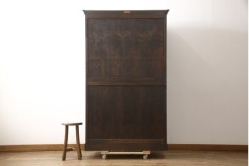 中古　美品　松本民芸家具　A型和タンス　衣装盆付き!　落ち着いた品のある和タンス(チェスト、引き出し、洋服タンス、着物箪笥)(定価約78万円)(R-058539)