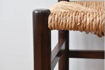 中古　美品　松本民芸家具　アジアンテイストのお部屋におすすめなラッシチェア(椅子、イス)(R-058541)