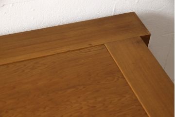 中古　美品　屋久杉・中桐　職人手造り工芸家具　和モダンなサイドボード(キャビネット、収納棚、戸棚、茶箪笥)(R-058543)