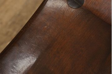 中古　美品　松本民芸家具　#44A型　洋風のクラシカルなデザインが美しいウィンザーチェア(定価約18万円)(アームチェア、板座チェア、椅子、イス、ウインザーチェア)(R-058545)