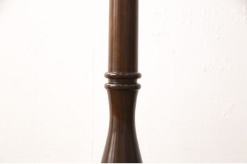 中古　美品　松本民芸家具　和紙傘が情緒溢れるA型フロアスタンド(シェード、スタンドライト、スタンド照明)(R-058550)