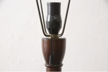 中古　美品　松本民芸家具　和紙傘が情緒溢れるA型フロアスタンド(シェード、スタンドライト、スタンド照明)(R-058550)