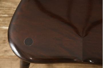 中古　美品　松本民芸家具　クラシックなデザインの#72リーチ型チェア(ダイニングチェア、椅子、板座チェア)(R-058557)
