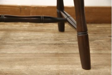 中古　美品　松本民芸家具　クラシックなデザインの#72リーチ型チェア(ダイニングチェア、椅子、板座チェア)(R-058557)