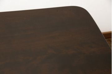 中古　美品　松本民芸家具　クラシカルな脚がおしゃれなT型食卓(ダイニングテーブル、4人掛け、6人掛け)(R-058562)