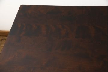 中古　松本民芸家具　#70型食卓　脚のデザインがおしゃれなダイニングテーブル(4人掛け)(定価約22万円)(R-058565)