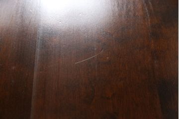 中古　松本民芸家具　#70型食卓　脚のデザインがおしゃれなダイニングテーブル(4人掛け)(定価約22万円)(R-058565)