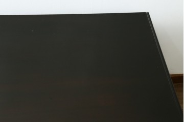 アメリカビンテージ　立派な造りのツイストレッグプレジデントデスク　(R-058570)