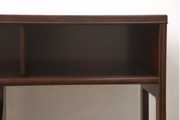中古　美品　モリシゲ(MORISHIGE/森繁)　品のある佇まいが上質な和の空間にぴったりな、モダンな茶棚(飾り棚、茶箪笥、戸棚)(R-058573)