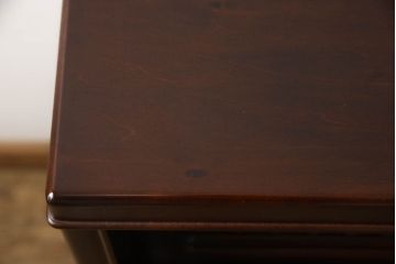 中古　美品　モリシゲ(MORISHIGE/森繁)　品のある佇まいが上質な和の空間にぴったりな、モダンな茶棚(飾り棚、茶箪笥、戸棚)(R-058573)