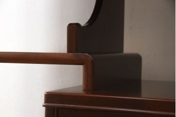 中古　美品　モリシゲ(MORISHIGE/森繁)　品のある佇まいが上質な和の空間にぴったりな、モダンな茶棚(飾り棚、茶箪笥、戸棚)(R-058573)