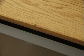 北欧ビンテージ　オーク材　デンマーク製　ハンス・J・ウェグナー　GE258　優しい色合いのグレーが素敵な機能性抜群のデイベッド(ソファベッド、3人掛けソファ、ヴィンテージ)(R-058577)
