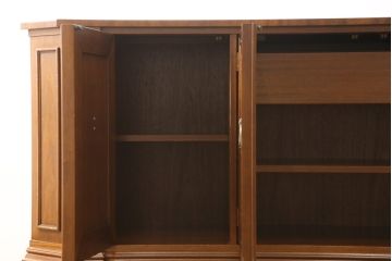 中古　美品　DREXEL HERITAGE(ドレクセルヘリテイジ)　FRANCESCA(フランチェスカ)　マホガニー　高級感あふれるクリデンザ(クレデンザ、収納棚、キャビネット、サイドボード)(定価約90万円)(R-058579)