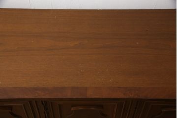 中古　美品　DREXEL HERITAGE(ドレクセルヘリテイジ)　FRANCESCA(フランチェスカ)　マホガニー　高級感あふれるクリデンザ(クレデンザ、収納棚、キャビネット、サイドボード)(定価約90万円)(R-058579)