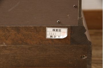 中古　美品　DREXEL HERITAGE(ドレクセルヘリテイジ)　FRANCESCA(フランチェスカ)　マホガニー　高級感あふれるクリデンザ(クレデンザ、収納棚、キャビネット、サイドボード)(定価約90万円)(R-058579)