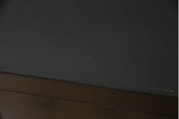 中古　国産　職人手造り家具　和モダンな雰囲気を醸し出す、珍しいデザインの収納棚(収納タンス、箪笥、サイドボード、戸棚)(R-058586)