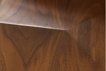 和製ヴィンテージ　ジョージナカシマ　LOUNGE ARM(ラウンジアーム)　One Arm(ワンアーム、片肘)　CN103　桜製作所　モダンに洗練された右アーム付きラウンジチェア(ジョージ・ナカシマ、イス、椅子、板座チェア、ビンテージ)(R-058615)
