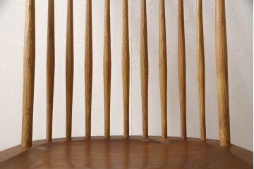 和製ヴィンテージ　ジョージナカシマ　桜製作所　LOUNGE CHAIR　CN102　モダンに洗練されたラウンジチェア(ジョージ・ナカシマ、イス、椅子、板座チェア、ビンテージ)(R-058616)