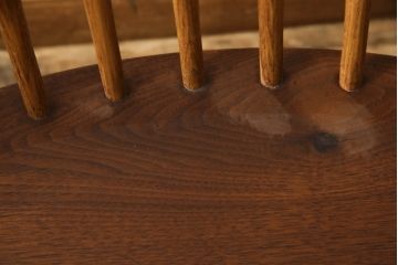 和製ヴィンテージ　ジョージナカシマ　桜製作所　LOUNGE CHAIR　CN102　モダンに洗練されたラウンジチェア(ジョージ・ナカシマ、イス、椅子、板座チェア、ビンテージ)(R-058616)