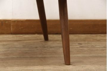 和製ヴィンテージ　ジョージナカシマ　桜製作所　LOUNGE CHAIR　CN102　モダンに洗練されたラウンジチェア(ジョージ・ナカシマ、イス、椅子、板座チェア、ビンテージ)(R-058617)