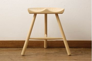 中古　美品　Werner(ワーナー)　ブナ材　疲れにくさが魅力のシューメーカーチェア(スツール、イス、椅子)(R-058619)
