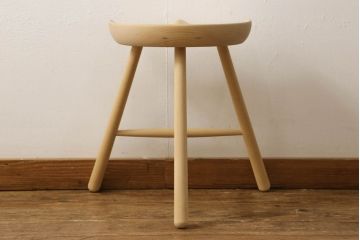 中古　美品　Werner(ワーナー)　ブナ材　疲れにくさが魅力のシューメーカーチェア(スツール、イス、椅子)(R-058619)