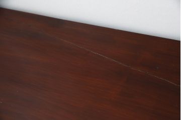 和製アンティーク　上手物!　前面欅(ケヤキ)材・中桐　シンプルな金具と美しい色合いが目を引く特注米沢箪笥(和タンス、衣装箪笥、収納たんす、時代箪笥)(R-058635)