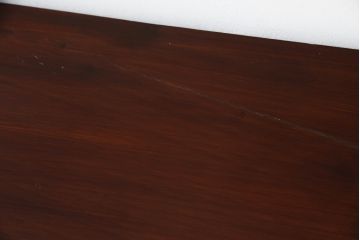 和製アンティーク　上手物!　前面欅(ケヤキ)材・中桐　シンプルな金具と美しい色合いが目を引く特注米沢箪笥・上段(和タンス、衣装箪笥、収納たんす、時代箪笥)(R-058636)