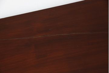 和製アンティーク　上手物!　前面欅(ケヤキ)材・中桐　シンプルな金具と美しい色合いが目を引く特注米沢箪笥・上段(和タンス、衣装箪笥、収納たんす、時代箪笥)(R-058636)