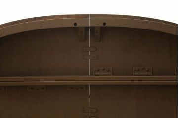 中古　美品　DREXEL HERITAGE(ドレクセルヘリテイジ)　Triune(トライユン)　品のある佇まいがすてきなダイニングテーブル(エクステンションテーブル、4人掛け、6人掛け)(R-058641)