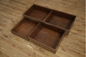 中古　イギリス高級家具　ロスジョン(ROSJOHN)　イギリス王室御用達　洗練されたデザインが美しいライティングビューロー(ワークデスク、在宅ワーク用、サイドチェスト)(R-058654)