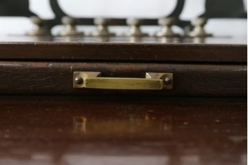 和製アンティーク　激レア!!　和田製作所　レトロな見た目がたまらない金庫小引き出し(金銭出納器、小物収納、卓上収納)(R-058666)