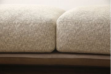 中古　超美品　arflex(アルフレックス)　BRERA(ブレラ)　185　シンプルモダンなデザインでスタイリッシュな空間を実現するリラックスアームレスソファ(2人掛けソファ、2P、カウチソファ)(定価約77万円)(R-058669)