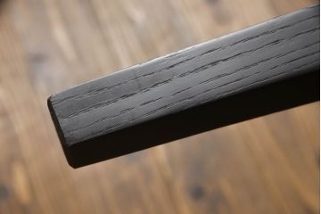 中古　超美品　Cassina(カッシーナ)　CATHERINE MEMMI(カトリーヌ・メミ)　本革　シンプルでシックなデザインが魅力的なアームチェア(ダイニングチェア、椅子、イス)(定価約21万円)(R-058672)