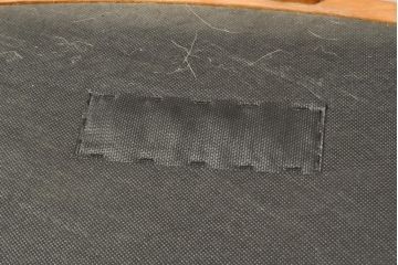 ビンテージ家具　ジャパンヴィンテージ　チーク材　メンズライクスタイルの空間づくりに活躍する本革ダイニングチェア2脚セット(レザー、椅子、イス)(R-058685)
