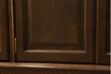 中古　美品　カリモク家具　クラシカルな佇まいが魅力的なキャビネット(キュリオケース、飾り棚、食器棚、収納棚)(R-058691)