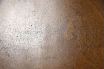アジアンビンテージ　楠材(クスノキ)　存在感抜群!収納とディスプレイを兼ね備えた木製船トランク(舟トランク、トランクテーブル、ヴィンテージ)(R-058698)