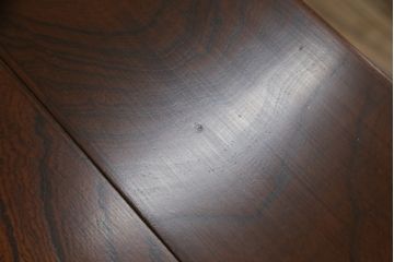 中古　岩谷堂箪笥　56　美しい欅の杢目が迫力のある長火鉢(定価約45万円)(木製火鉢、ローテーブル、座卓)(R-058700)