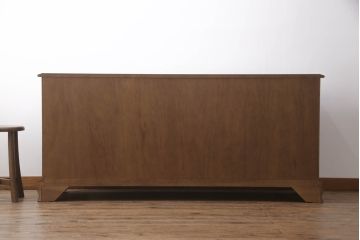 中古　横浜クラシック家具　ノックオンウッド(knockonwood)　Hand Made　上品なデザインが美しいサイドチェスト(サイドボード、引き出し、リビングボード)(R-058702)