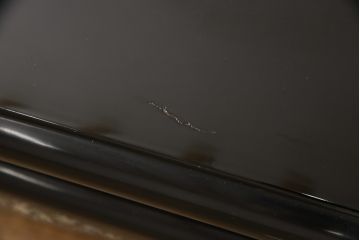 中古　美品　まるで美術品のような螺鈿細工が美しい漆塗り座卓(ローテーブル)(R-058710)