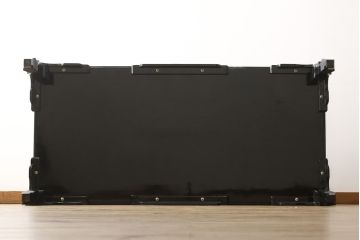 中古　美品　まるで美術品のような螺鈿細工が美しい漆塗り座卓(ローテーブル)(R-058710)