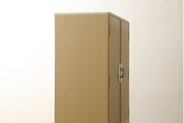 中古　特注　七宝金具　伝統工芸士 渡辺秀紀　ピンク色の花柄七宝金具がかわいらしい加茂総桐箪笥(胴厚、四方丸、桐たんす、衣装タンス、着物箪笥、和タンス)(R-058712)
