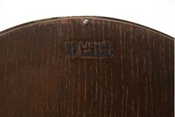 イギリスアンティーク　Lloyd's Antiques(ロイズ・アンティークス)取り扱い　オーク材　クラシカルな卓上ミラー(鏡)(R-058714)