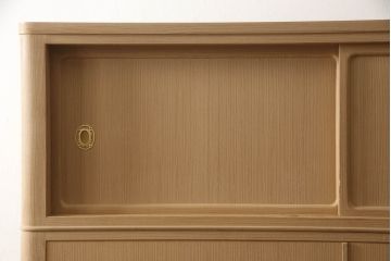 中古　美品　伝統工芸士　中田静夫　すっきりとした佇まいが気品を感じさせる紀州総桐箪笥(定価約180万円)(胴丸、桐たんす、着物箪笥、和タンス、引き出し、バラ売り可能)(R-058734)
