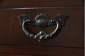 中古　美品　伝統工芸　岩谷堂箪笥　レアモデル!!　威厳漂う佇まいが品の良さを高める衣装タンス(定価約60万円)(整理箪笥、チェスト、引き出し)(R-058763)