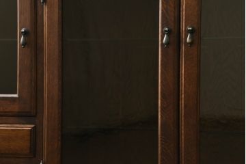中古　えぞ民芸家具　上質な空間づくりにおすすめのサイドボード(収納棚、戸棚、サイドキャビネット、リビングボード)(R-058768)
