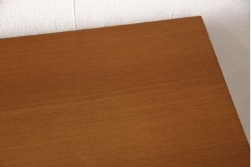 和製ヴィンテージ　チーク材　日田工芸　温かみのある木肌が魅力のナチュラルなキャビネット(収納棚、飾り棚、戸棚、ビンテージ)(R-058769)